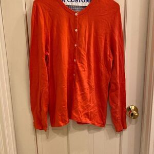 J. McLaughlin LARGE cotton/modal cardigan